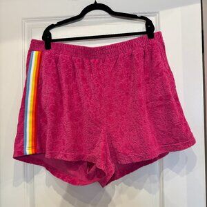 Modcloth velour shorts - 3X